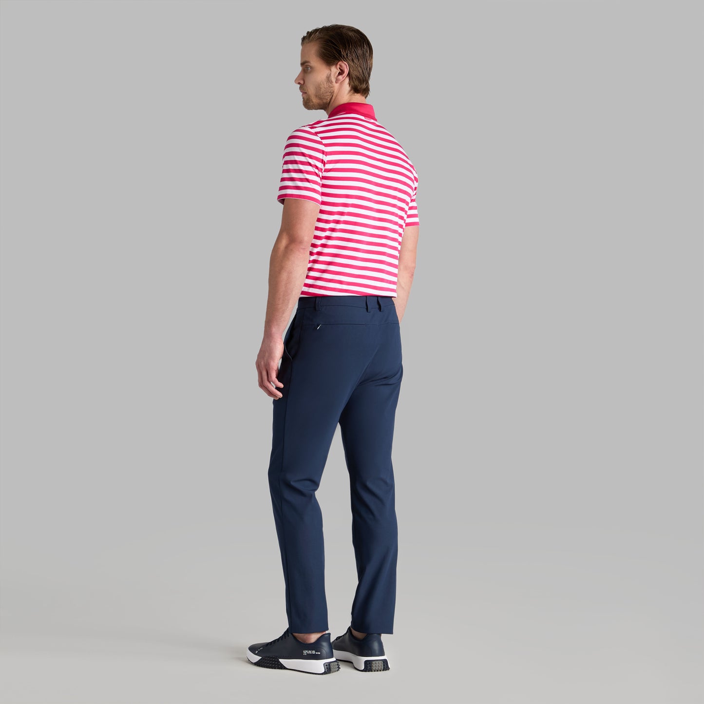 G/FORE LTD RELEASE 2026 U.S. OPEN BRETON STRIPE COTTON POLO