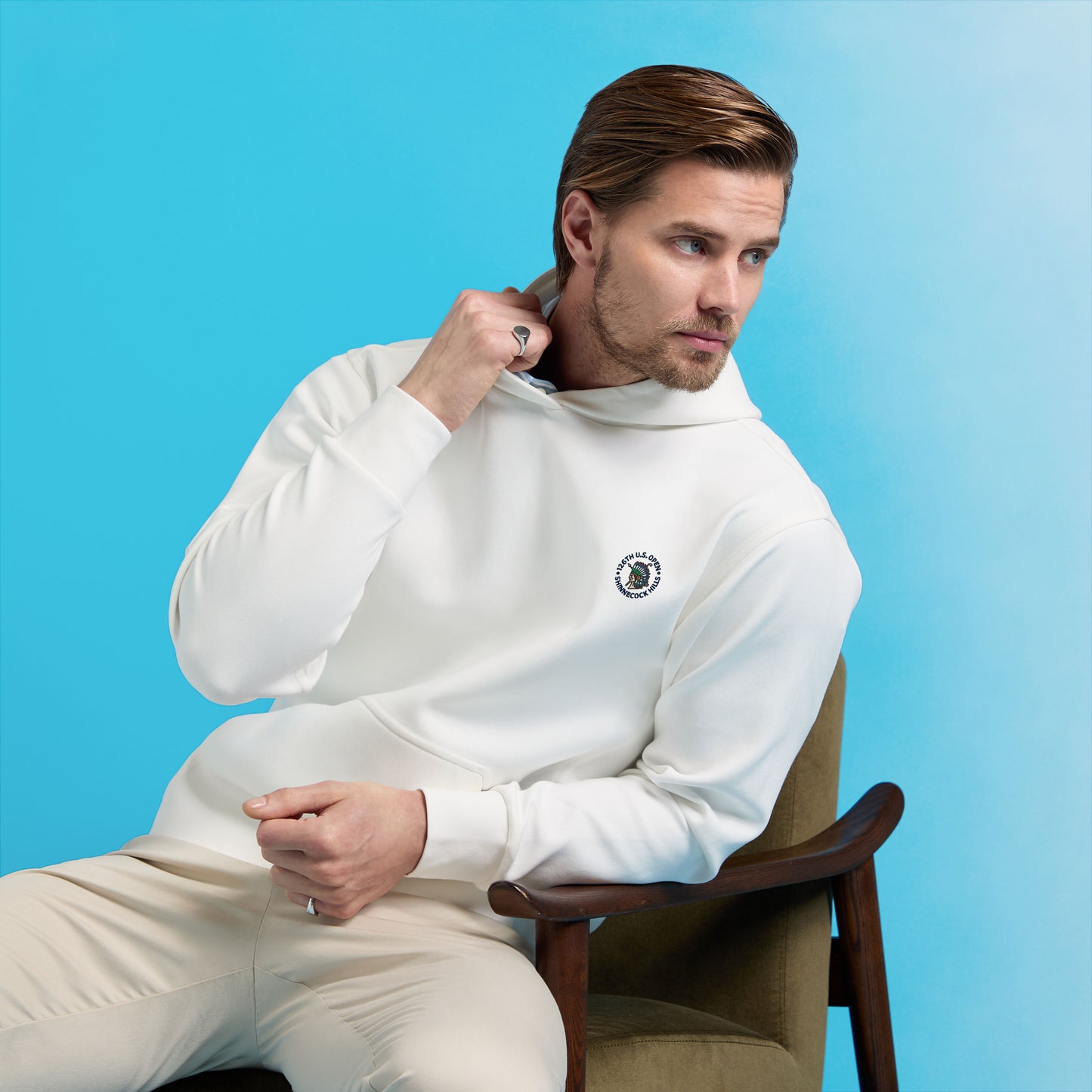 G/FORE LTD RELEASE 2026 U.S. OPEN COTTON BLEND SCUBA HOODIE