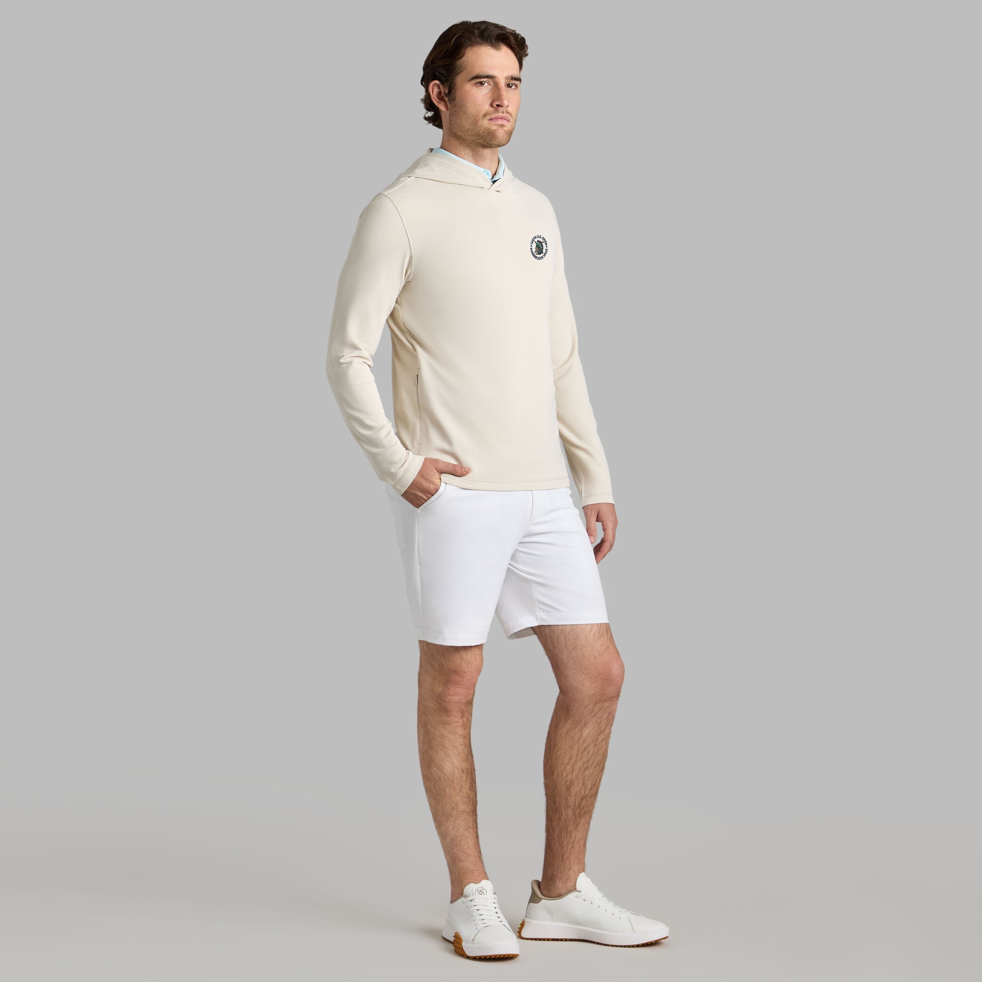 G/FORE LTD RELEASE 2026 U.S. OPEN BRUSHED BACK TECH HOODIE