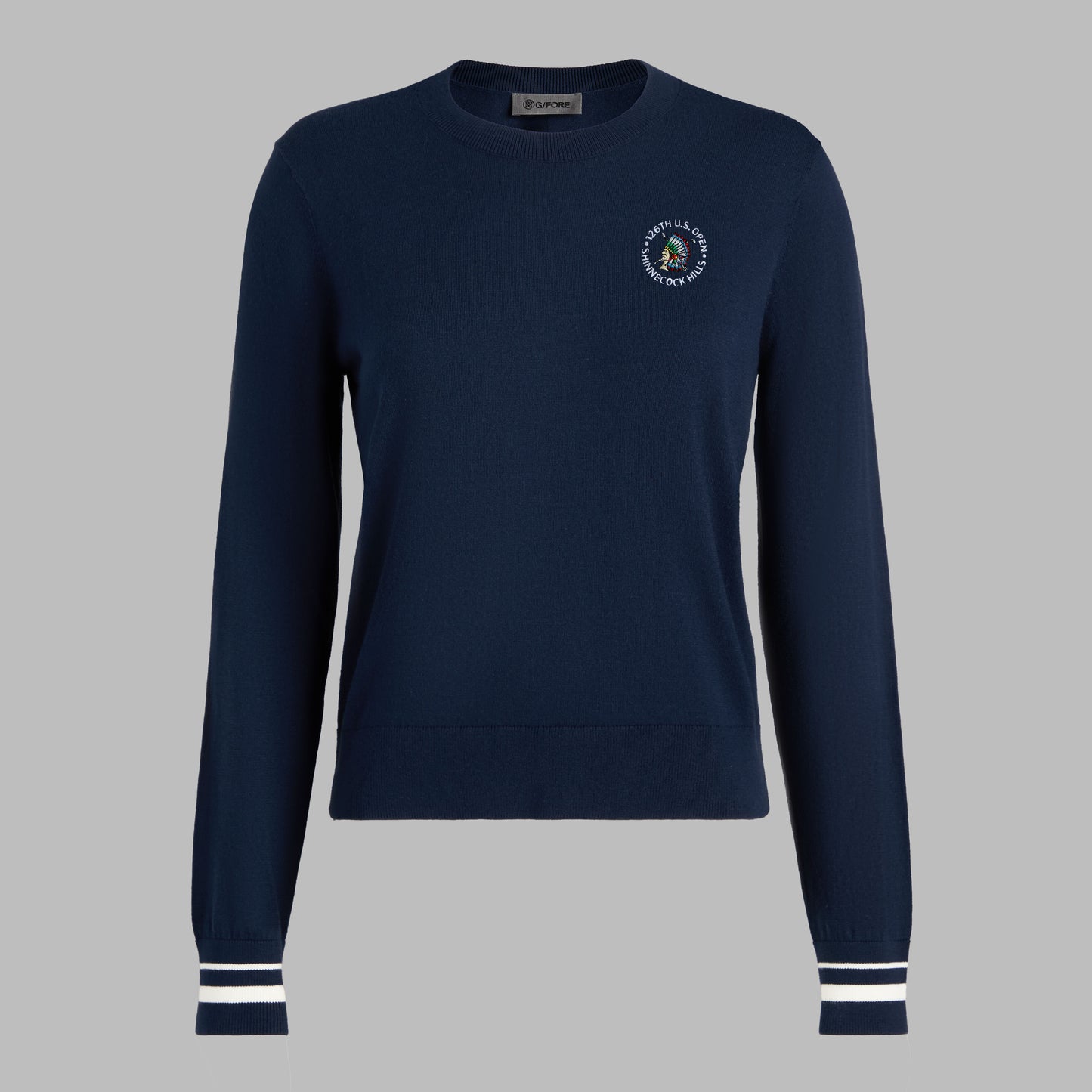 G/FORE 2026 U.S. OPEN COOLING COTTON CREWNECK SWEATER