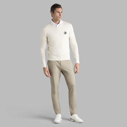 G/FORE LTD RELEASE 2026 U.S. OPEN G SCRIBE VERSE V NECK CASHMERE SWEATER