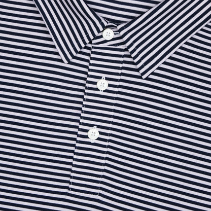 G/FORE ALL PLAY STRIPE STRETCH KNIT POLO