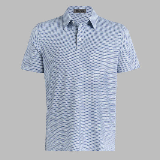 G/FORE MOSAIC ALL PLAY STRETCH KNIT POLO