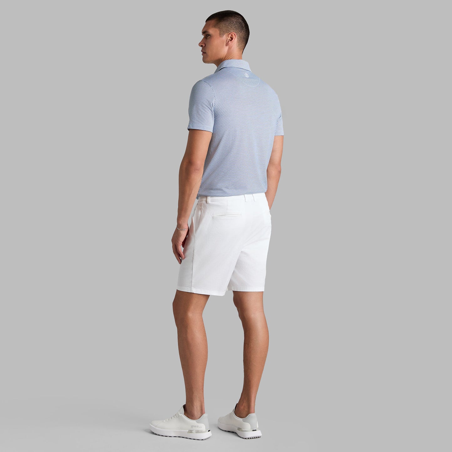 G/FORE MOSAIC ALL PLAY STRETCH KNIT POLO