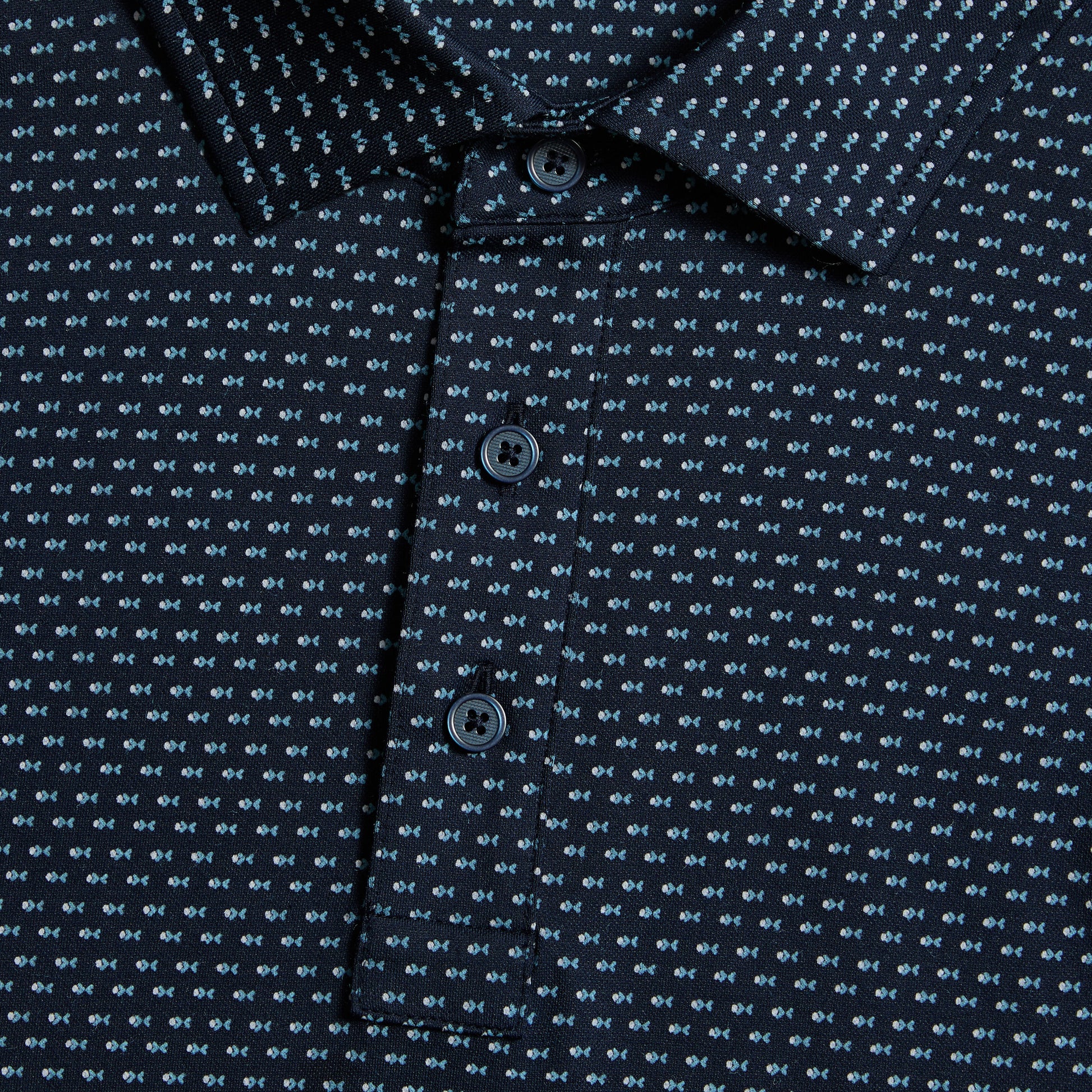 G/FORE GEO ALL PLAY STRETCH KNIT POLO
