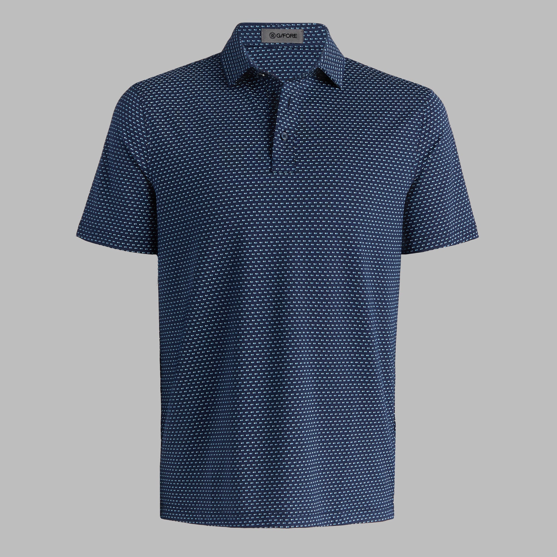 G/FORE GEO ALL PLAY STRETCH KNIT POLO