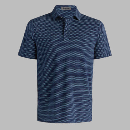 G/FORE GEO ALL PLAY STRETCH KNIT POLO