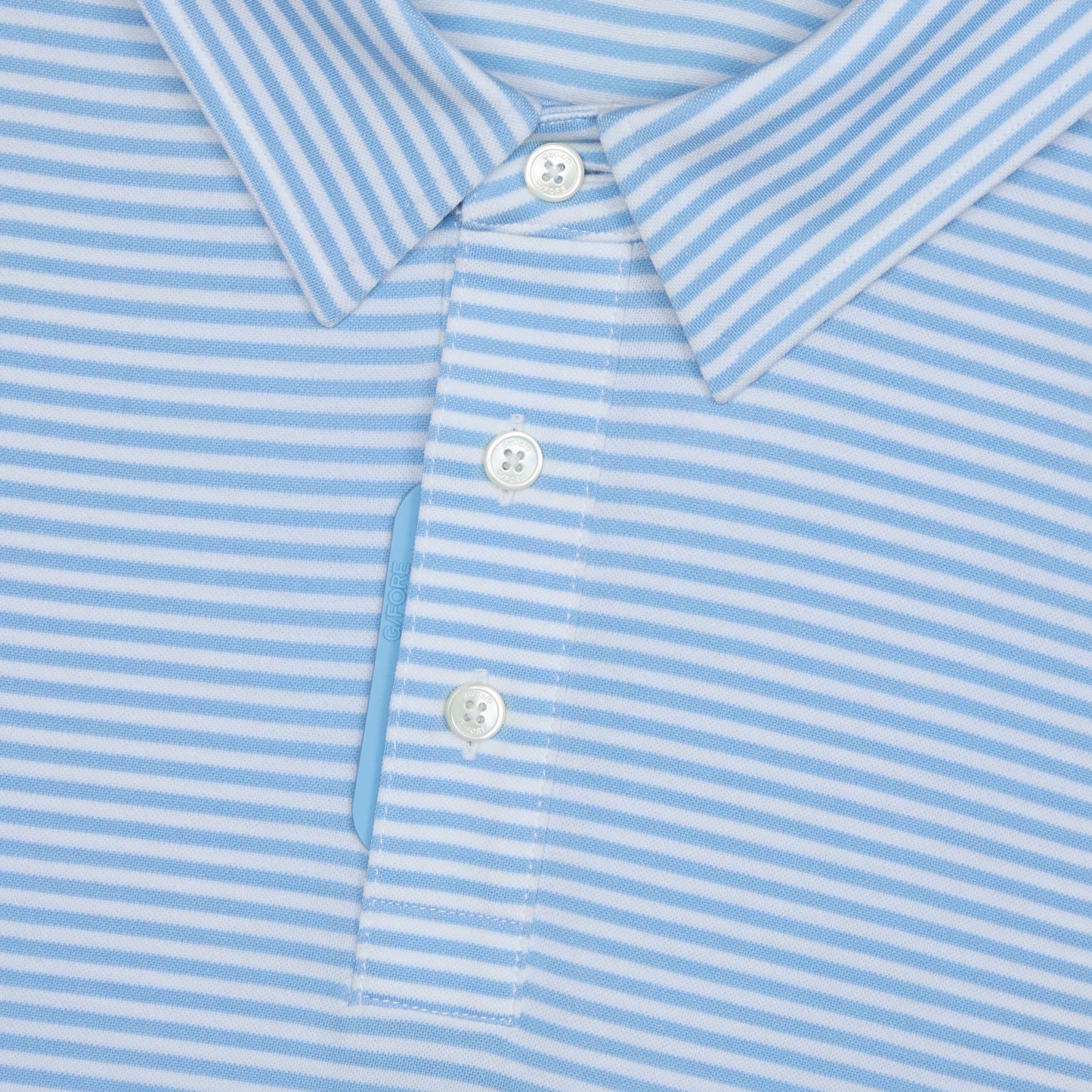 G/FORE ALL PLAY STRIPE STRETCH KNIT POLO