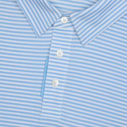G/FORE ALL PLAY STRIPE STRETCH KNIT POLO