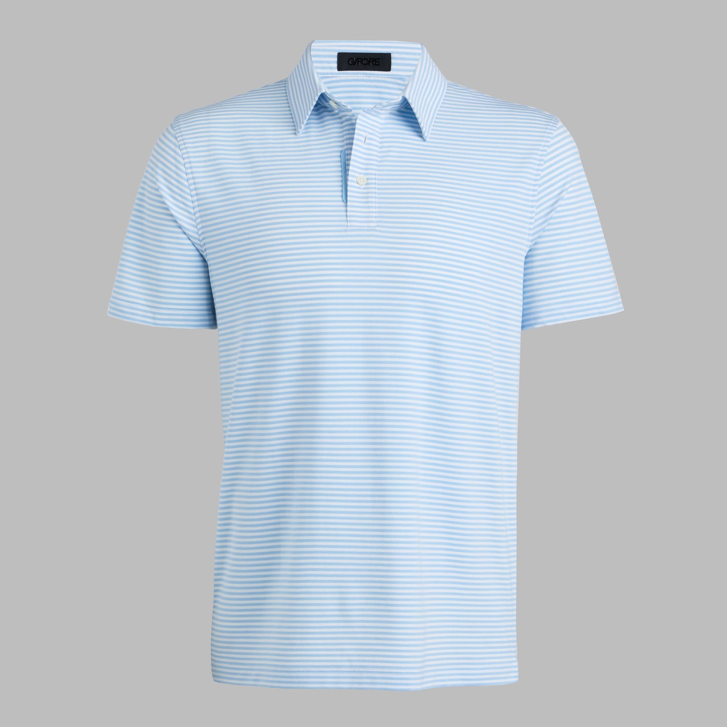 G/FORE ALL PLAY STRIPE STRETCH KNIT POLO