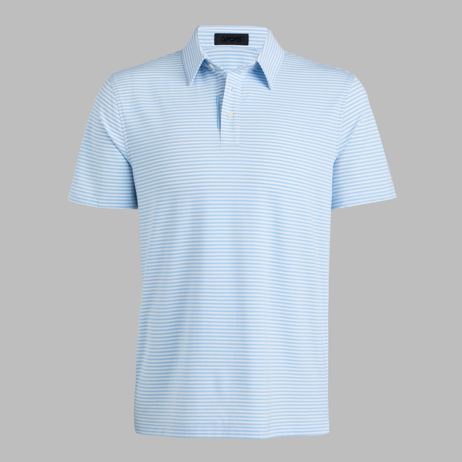 G/FORE ALL PLAY STRIPE STRETCH KNIT POLO