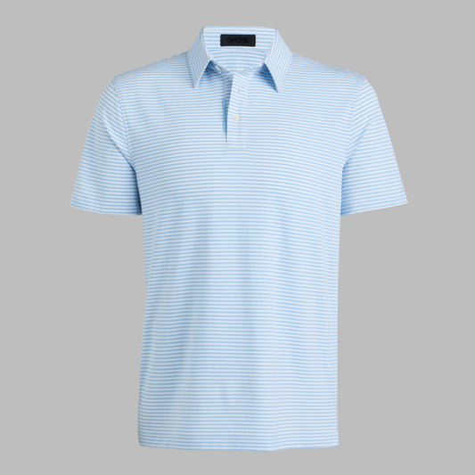 G/FORE ALL PLAY STRIPE STRETCH KNIT POLO