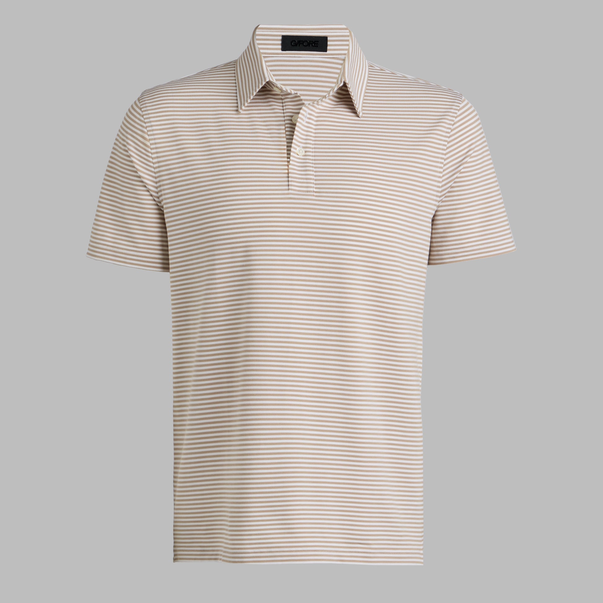 G/FORE ALL PLAY STRIPE STRETCH KNIT POLO