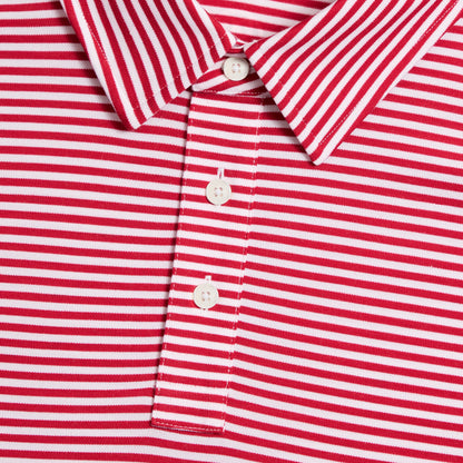 G/FORE ALL PLAY STRIPE STRETCH KNIT POLO