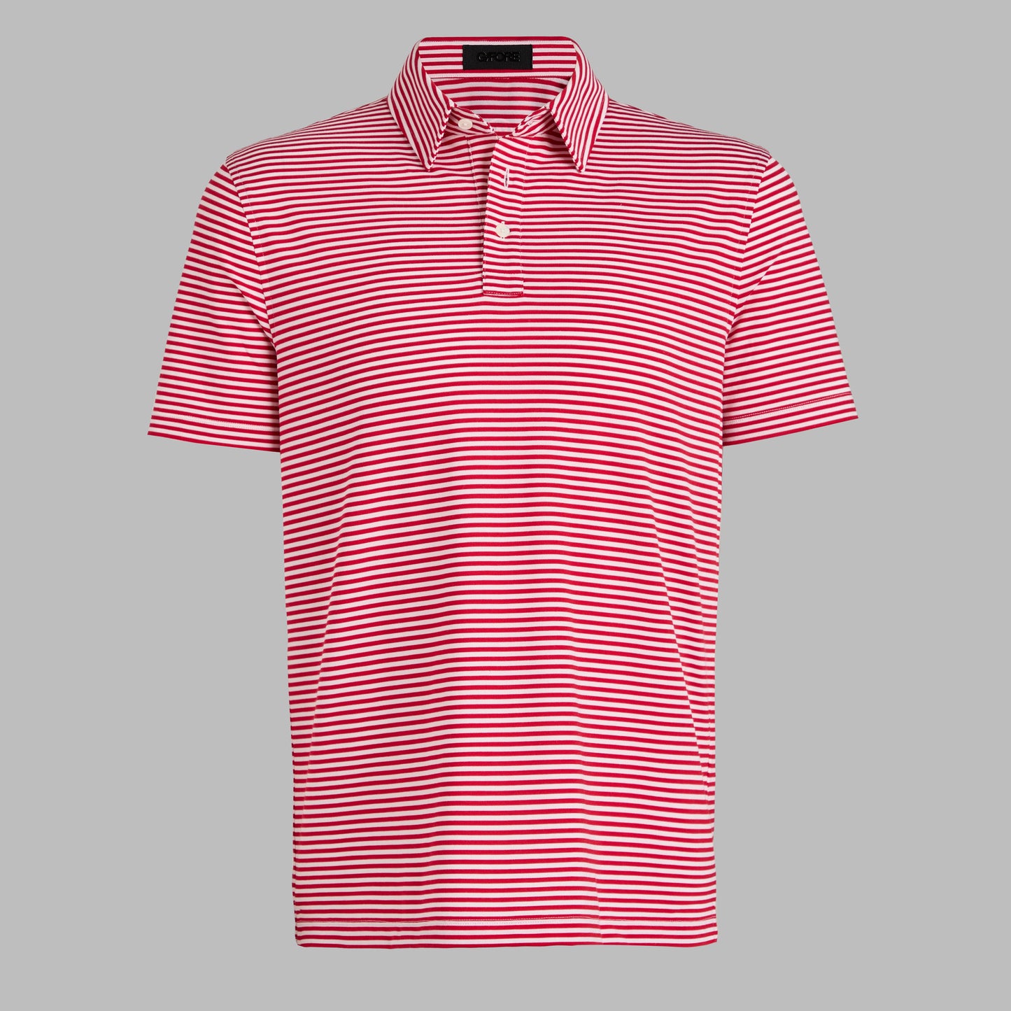G/FORE ALL PLAY STRIPE STRETCH KNIT POLO