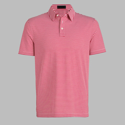 G/FORE ALL PLAY STRIPE STRETCH KNIT POLO