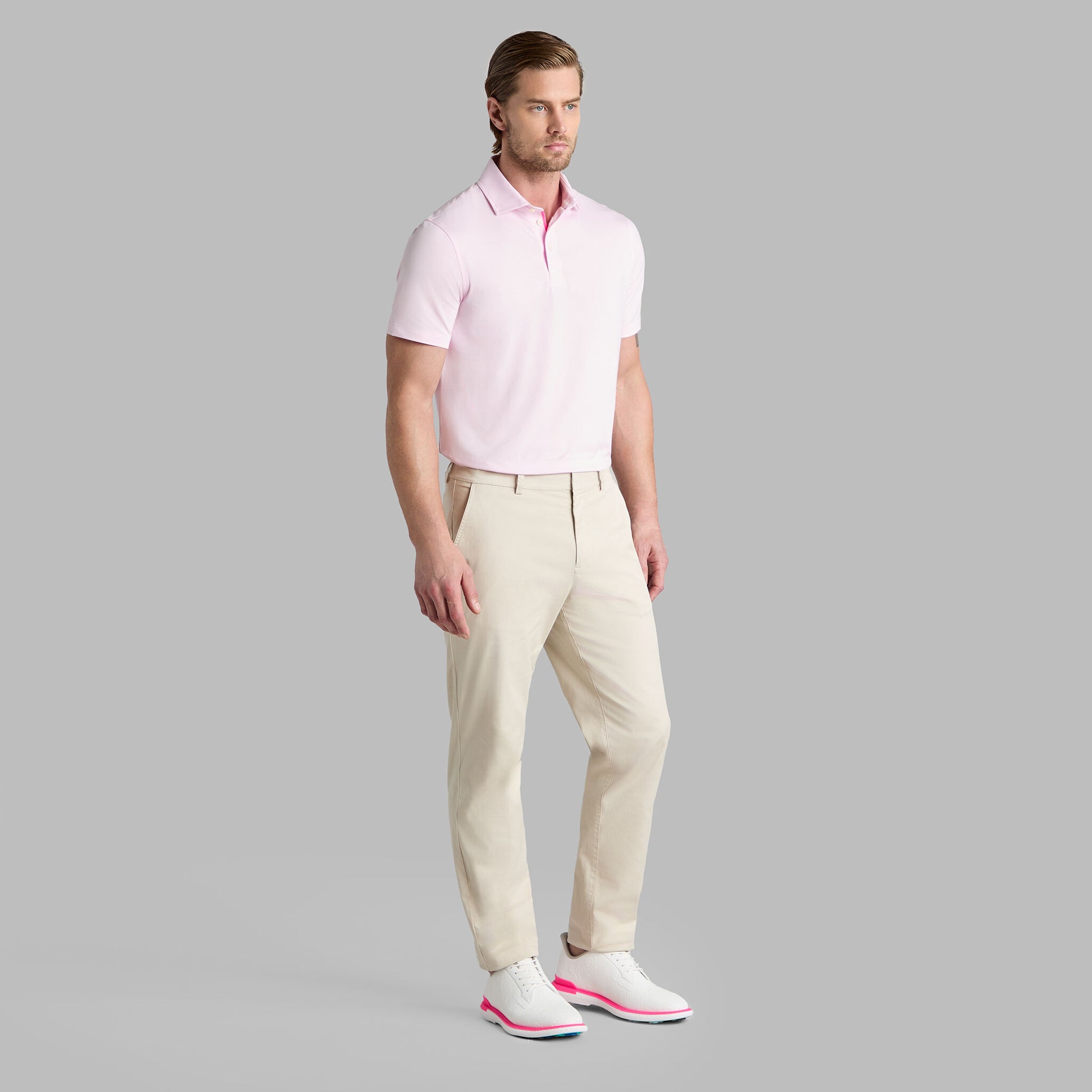 G/FORE ALL PLAY COTTON STRETCH STRAIGHT LEG TROUSER