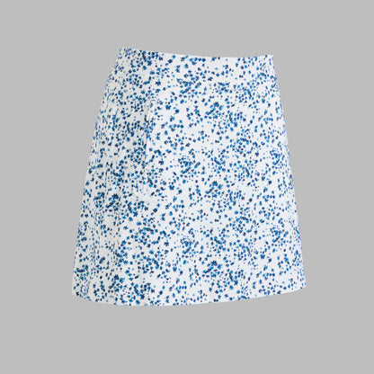 G/FORE SCATTERED DITZY FLORAL SILKY TECH NLYON SKORT