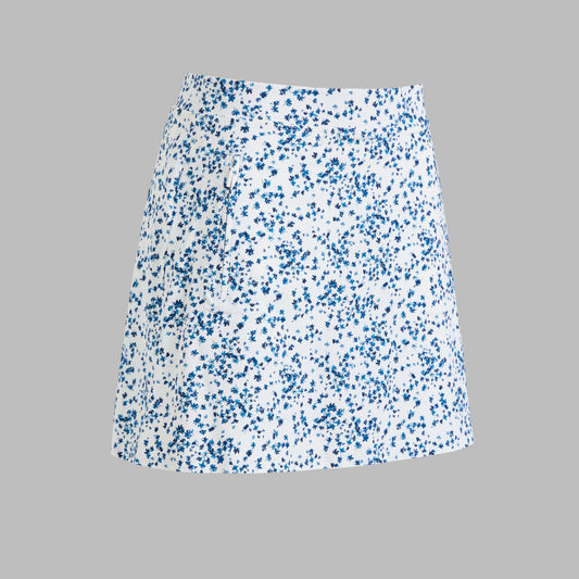 G/FORE SCATTERED DITZY FLORAL SILKY TECH NLYON SKORT