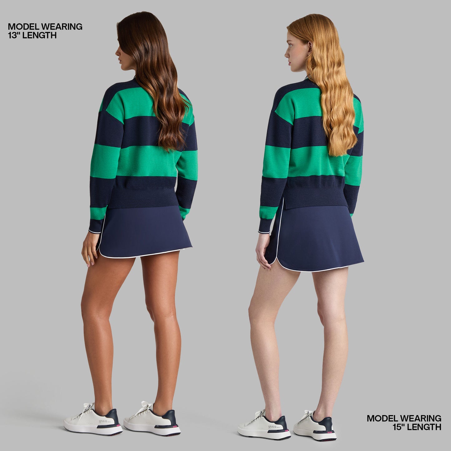 G/FORE 3D TULIP HEM TECH PIQUÉ SKORT
