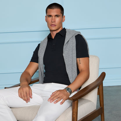 G/FORE ESSENTIAL PERFORMANCE PIQUÉ POLO