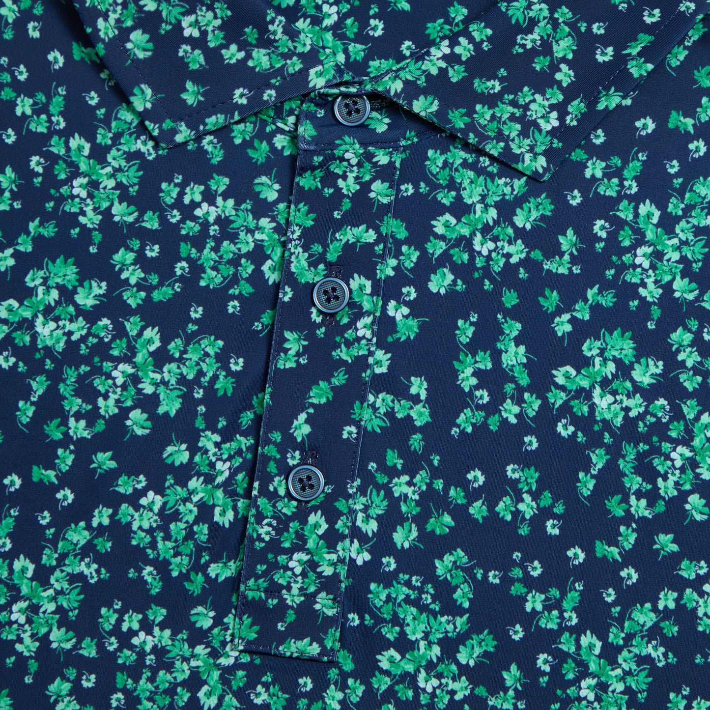 G/FORE SCATTERED DITZY TECH JERSEY POLO