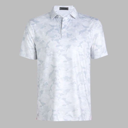 G/FORE ICON CAMO TECH JERSEY POLO