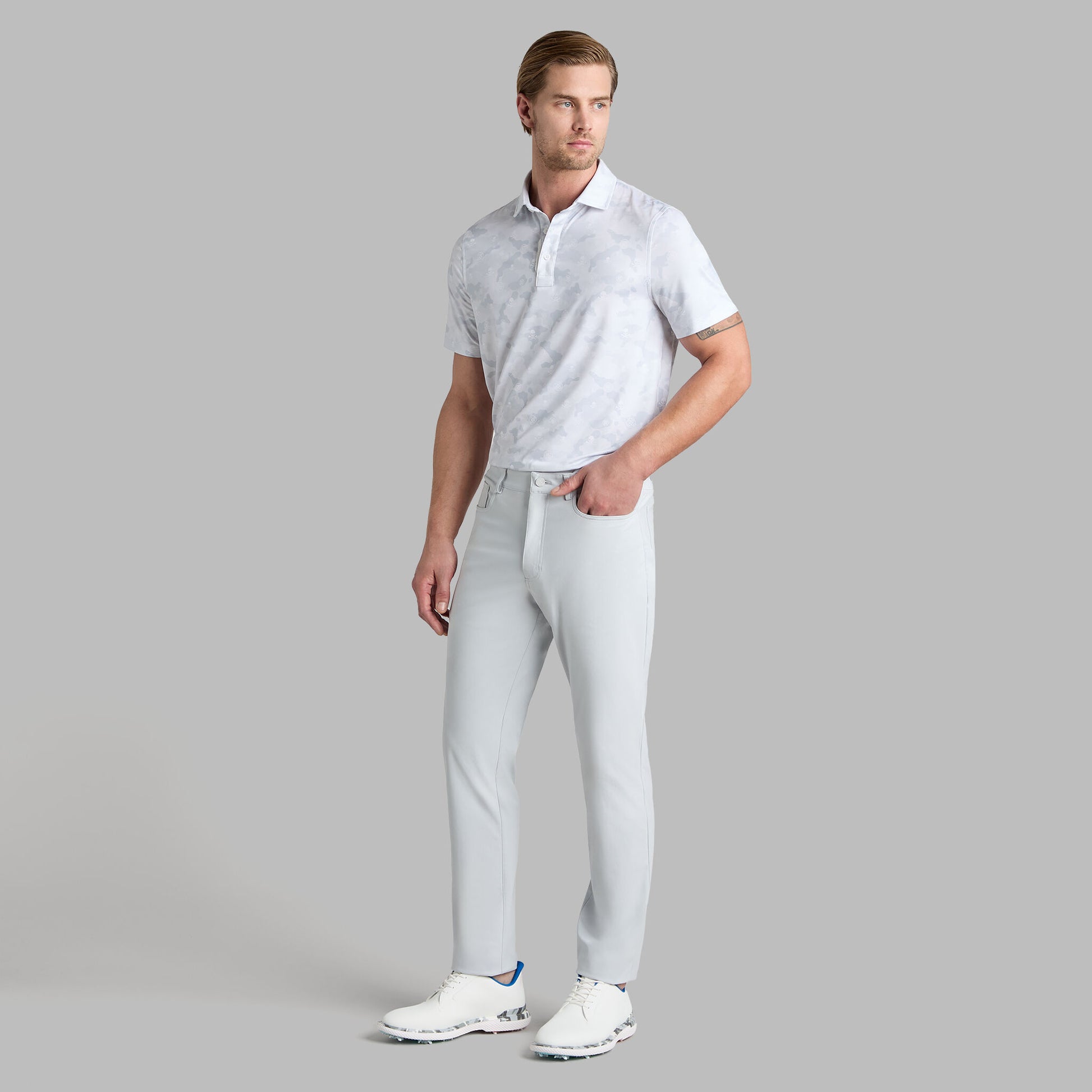 G/FORE ICON CAMO TECH JERSEY POLO