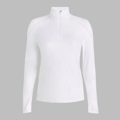 G/FORE SUN SHIELD SILKY TECH NYLON QUARTER ZIP PULLOVER