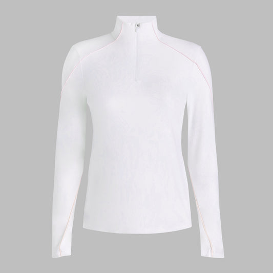 G/FORE SUN SHIELD SILKY TECH NYLON QUARTER ZIP PULLOVER