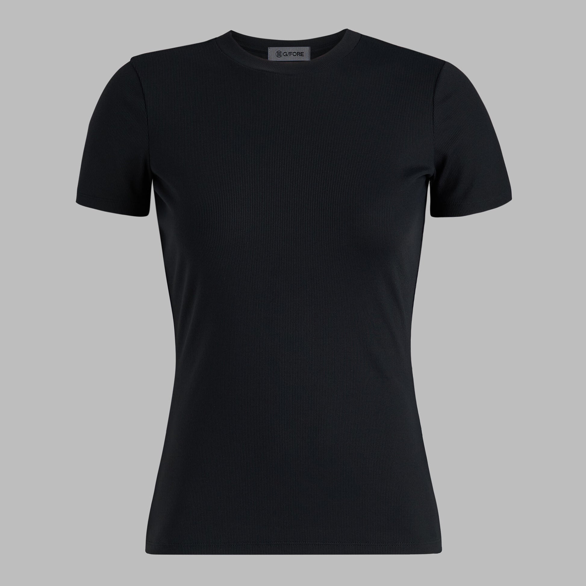 G/FORE TECH NYLON RIB FITTED TEE