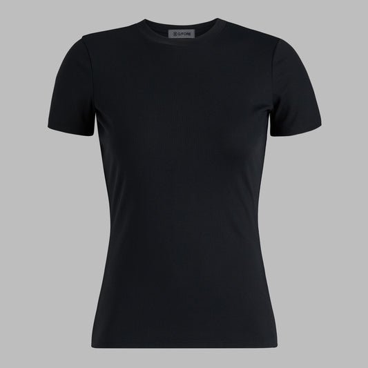 G/FORE TECH NYLON RIB FITTED TEE