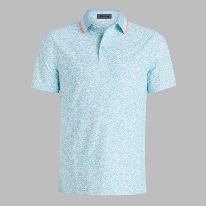 G/FORE SCRIBBLE TECH JERSEY POLO
