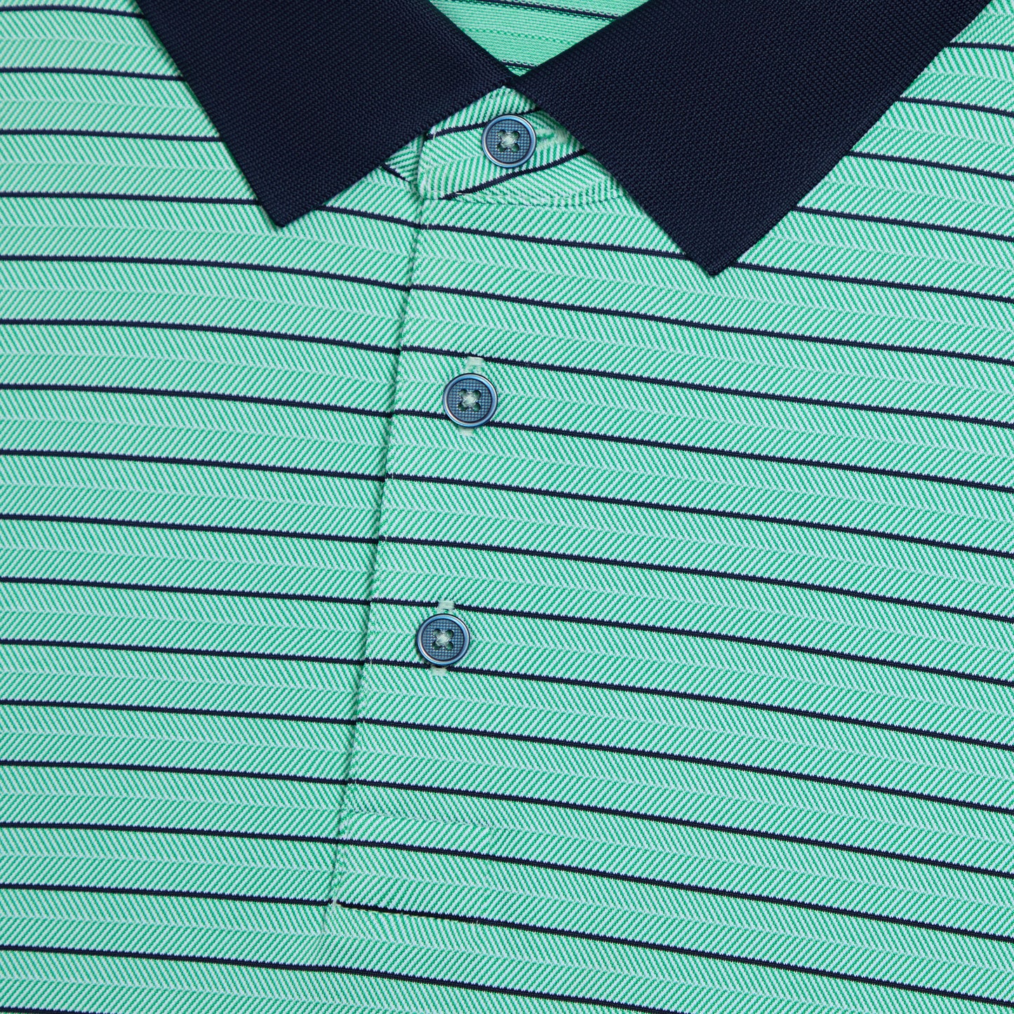 G/FORE HERRINGBONE STRIPE TECH JERSEY POLO