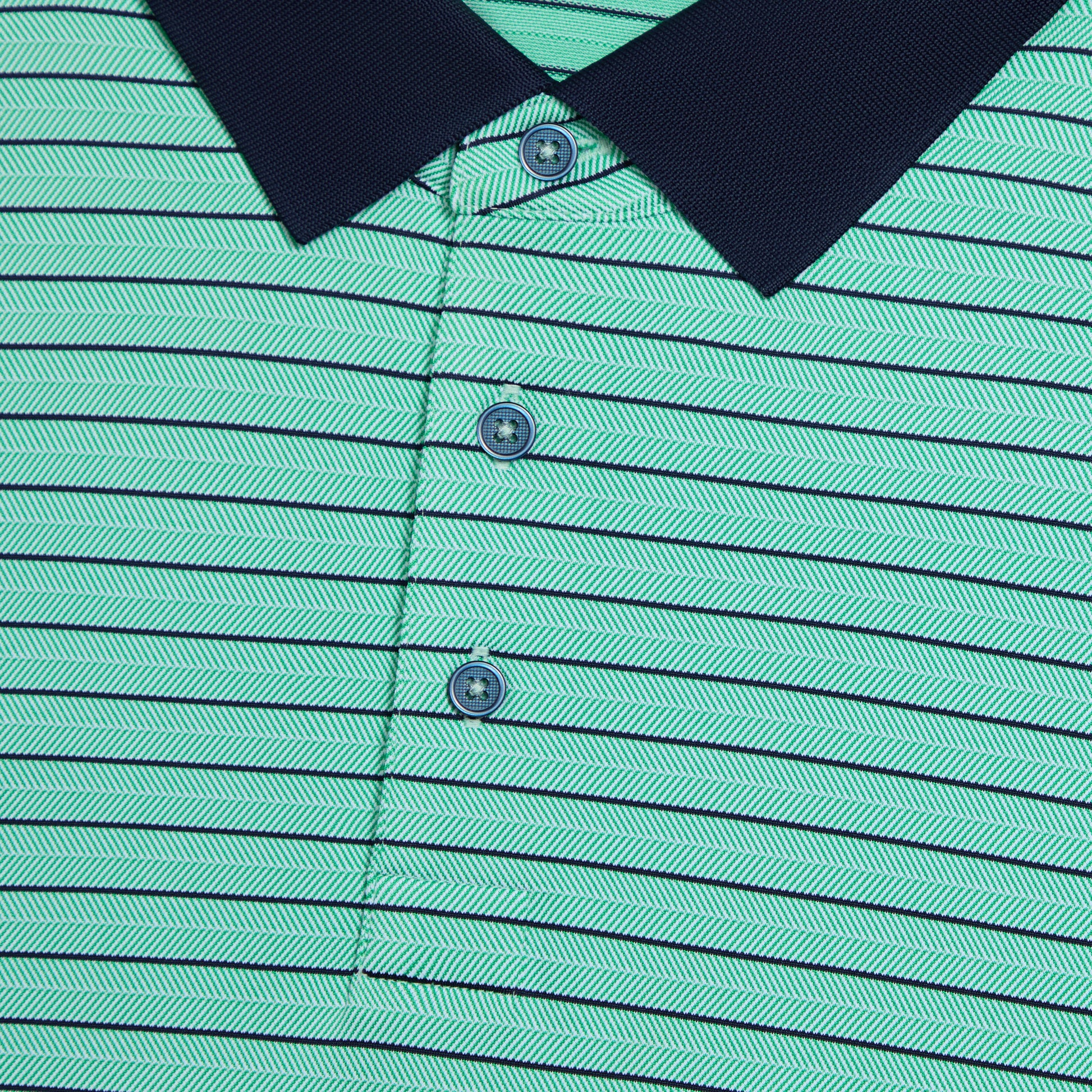 G/FORE HERRINGBONE STRIPE TECH JERSEY POLO