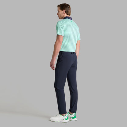 G/FORE HERRINGBONE STRIPE TECH JERSEY POLO