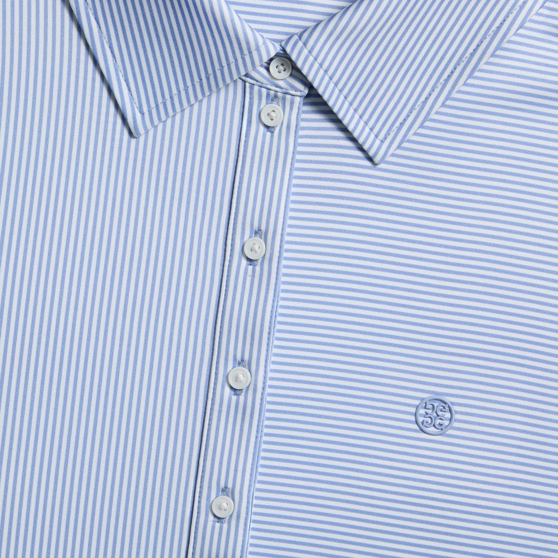 G/FORE MIX STRIPE SHORT SLEEVE POLO