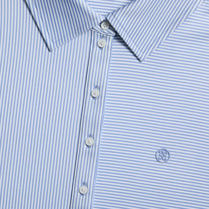 G/FORE MIX STRIPE SHORT SLEEVE POLO