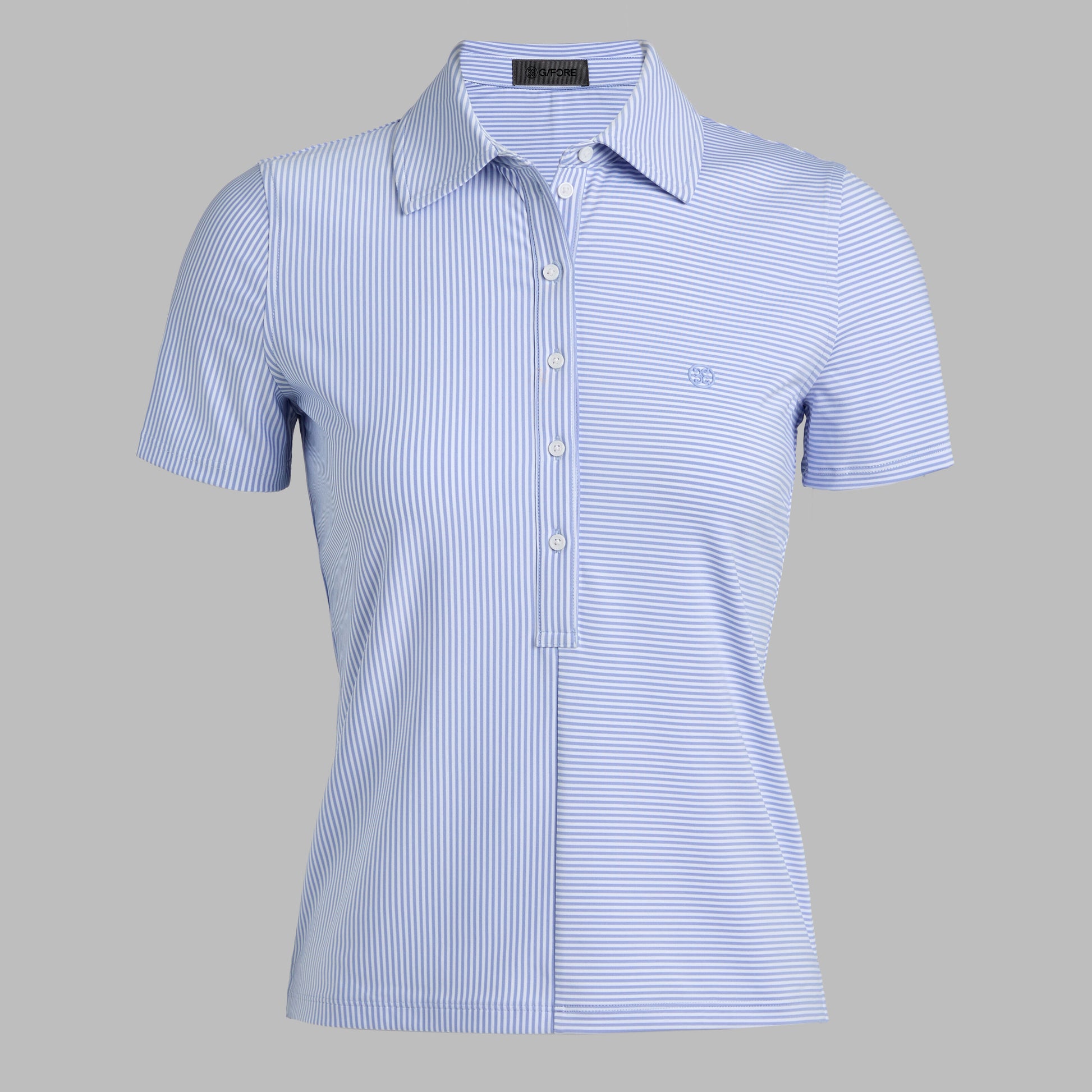 G/FORE MIX STRIPE SHORT SLEEVE POLO