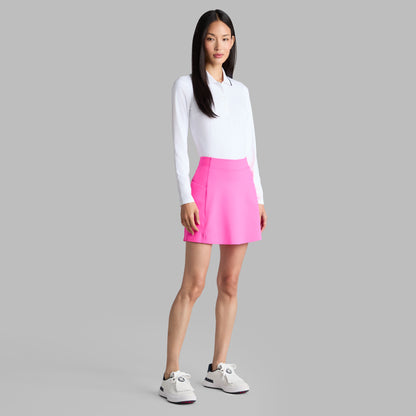 G/FORE SILKY TECH NYLON LONG SLEEVE POLO