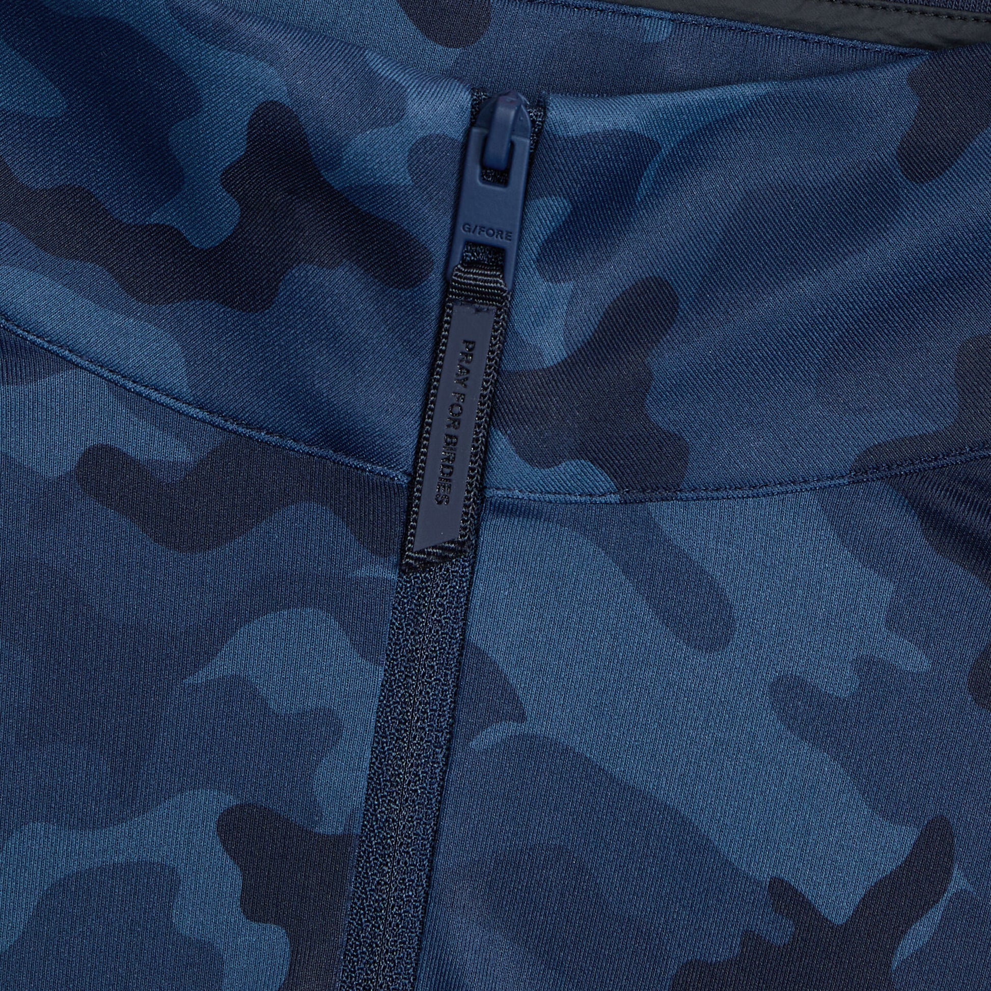 G/FORE BRUSHED BACK TECH TERRY QUARTER ZIP PULLOVER