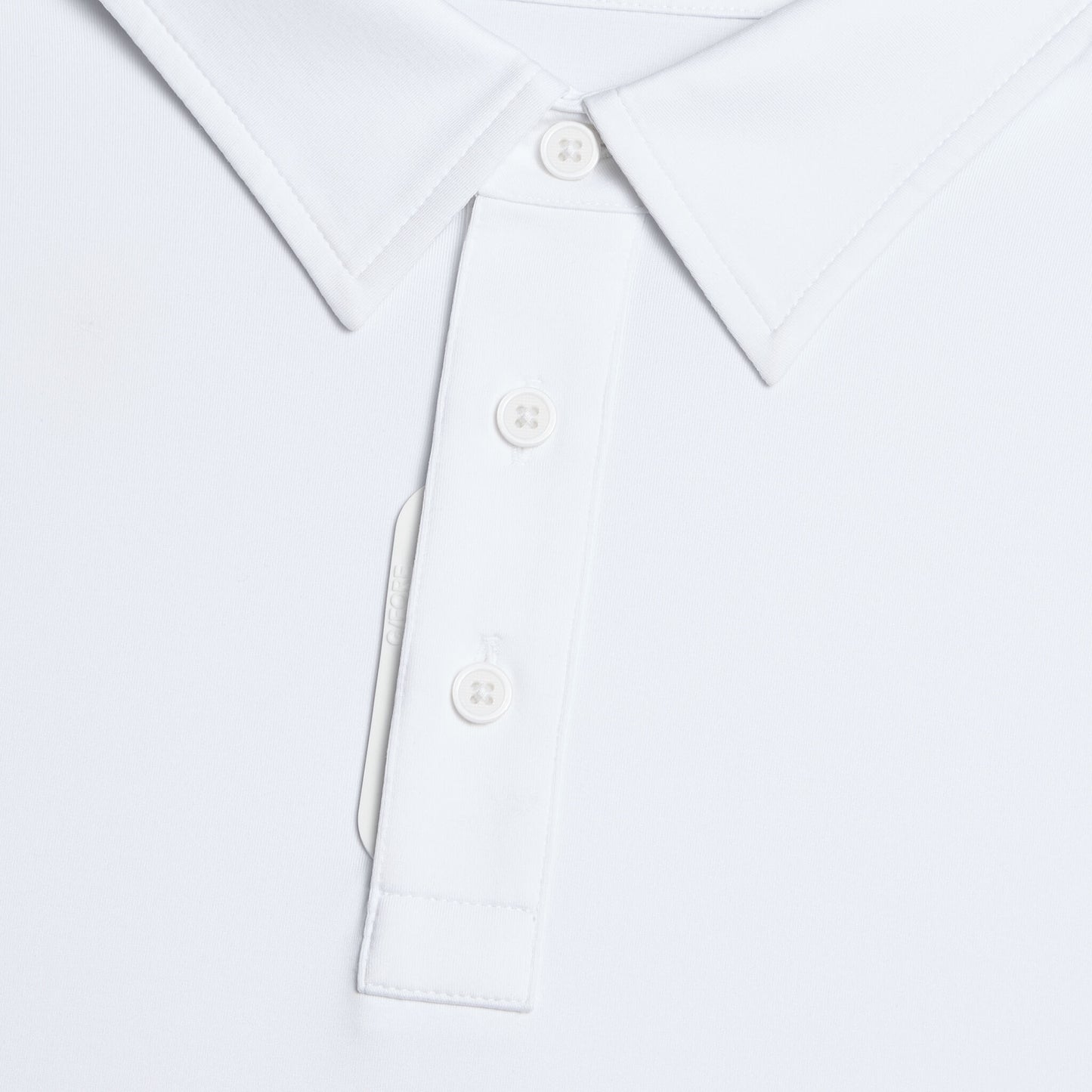 G/FORE MÉLANGE ICE NYLON LONG SLEEVE POLO