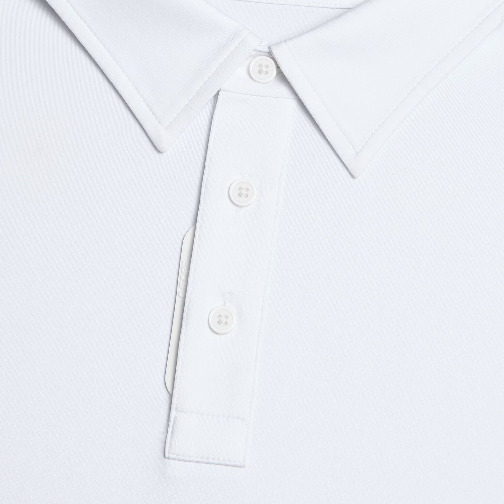 G/FORE MÉLANGE ICE NYLON LONG SLEEVE POLO