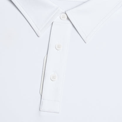 G/FORE MÉLANGE ICE NYLON LONG SLEEVE POLO