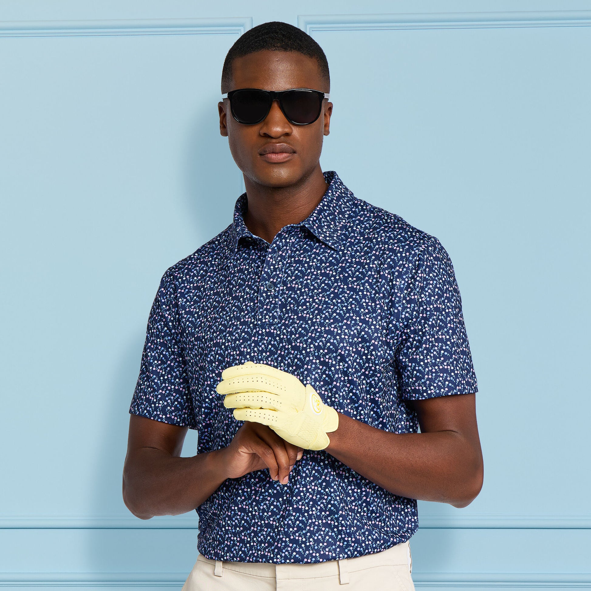 G/FORE AYE POPPY TECH JERSEY POLO