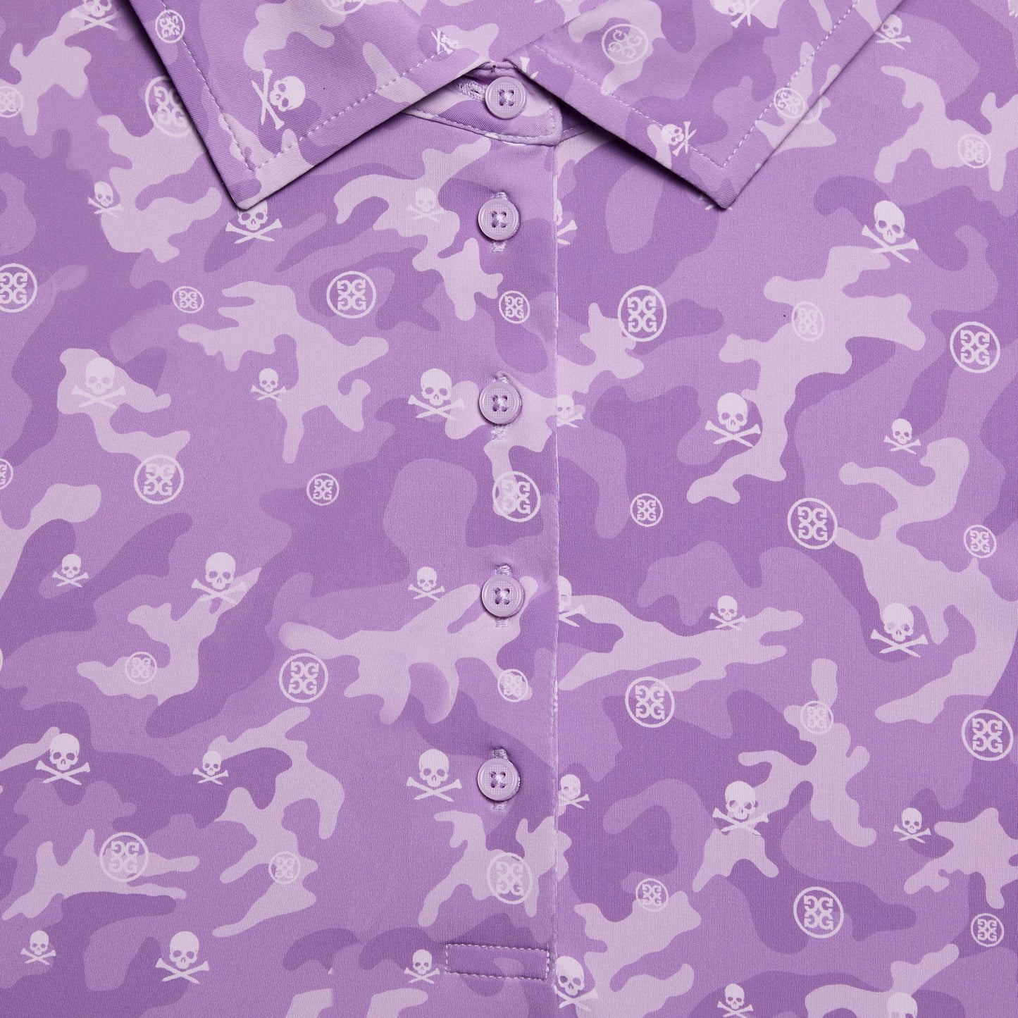 G/FORE ICON CAMO SOFT TECH JERSEY SLEEVELESS POLO