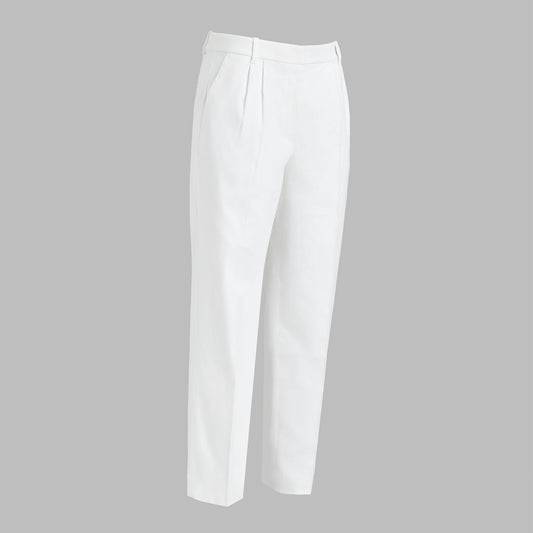 G/FORE LTD RELEASE LINEN CROPPED PLEATED TROUSER