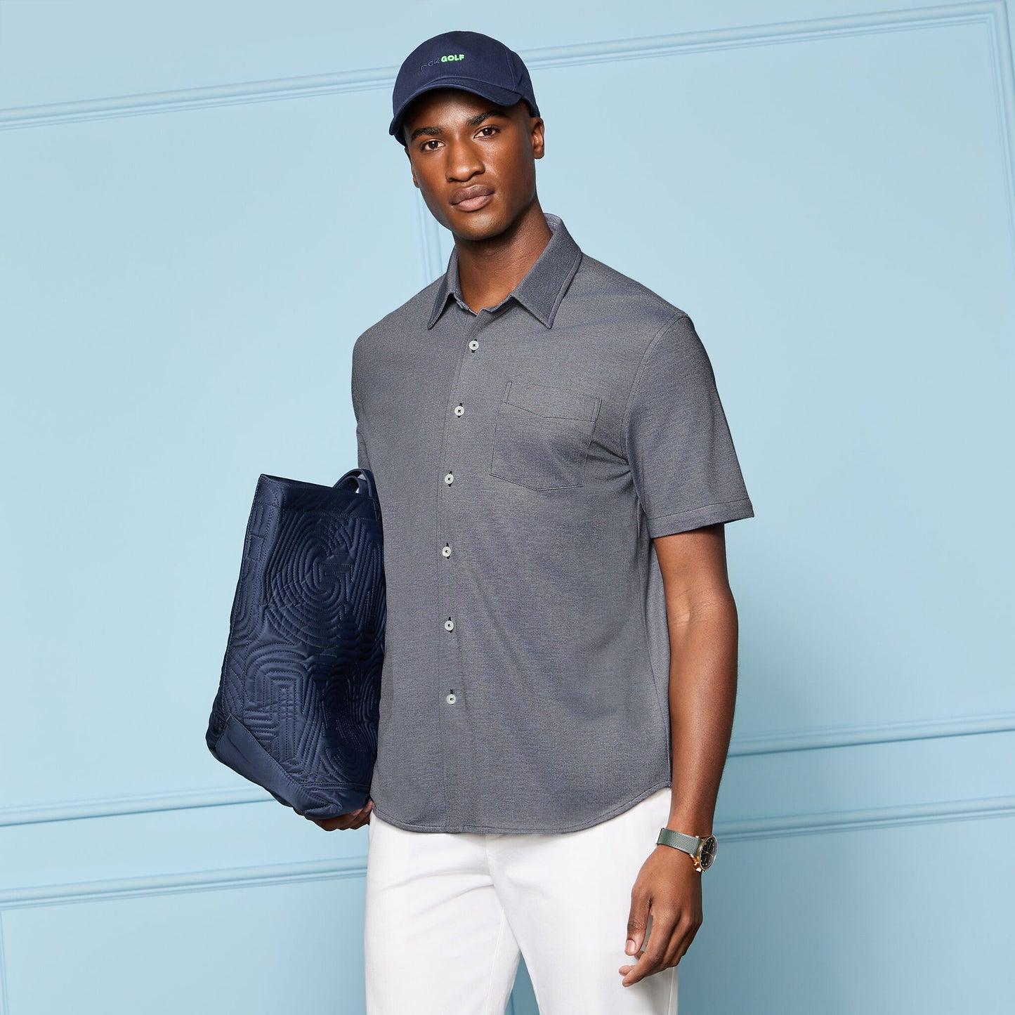 G/FORE OXFORD PIQUÉ SHIRT