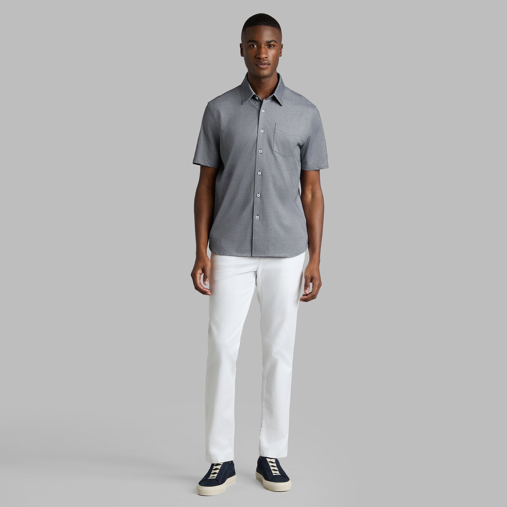 G/FORE OXFORD PIQUÉ SHIRT