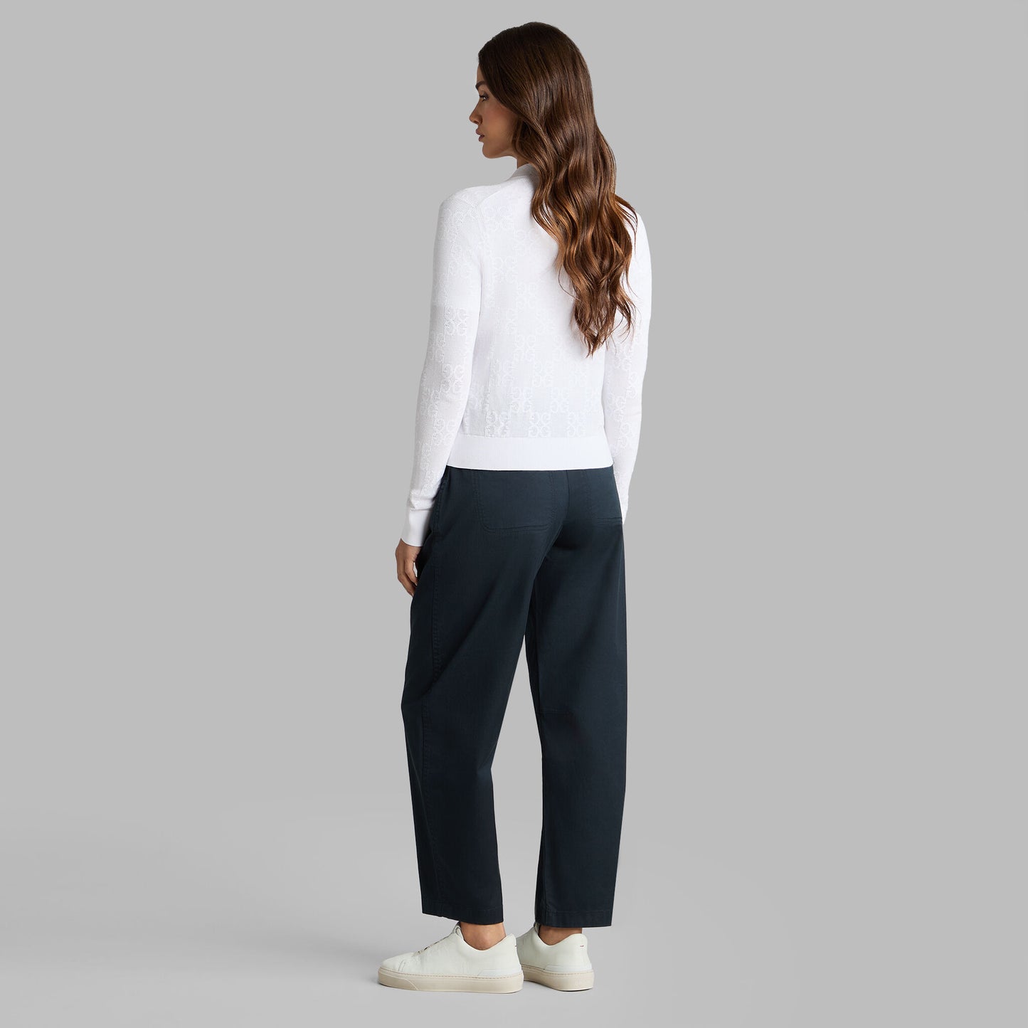 G/FORE POINTELLE G SWEATER CARDIGAN